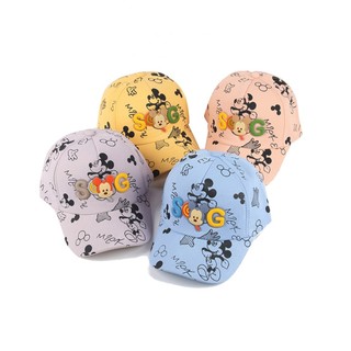 Hoạt Hình Họa Tiết Mickey Trẻ Em Mũ Bóng Chày Chuột Mickey Dễ Thương Mũ In 3D Cho Bé Gái Bé Trai 3-7 Tuổi Trẻ Em