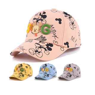 Hoạt Hình Họa Tiết Mickey Trẻ Em Mũ Bóng Chày Chuột Mickey Dễ Thương Mũ In 3D Cho Bé Gái Bé Trai 3-7 Tuổi Trẻ Em