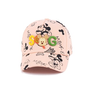 Hoạt Hình Họa Tiết Mickey Trẻ Em Mũ Bóng Chày Chuột Mickey Dễ Thương Mũ In 3D Cho Bé Gái Bé Trai 3-7 Tuổi Trẻ Em