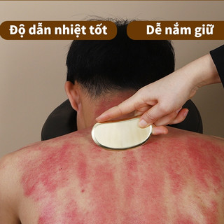 Gua Sha Ban Đồng Tấm Chính Hãng Đồng Nguyên Chất Làm Toàn Thân Hộ Gia Đình Đa Năng Lưng Yang Daqing Xinglinhong