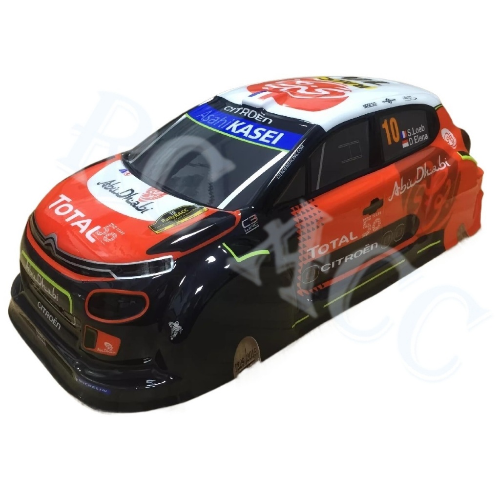 Rc 255mm Chiều Dài Cơ Sở PVC Sơn Rally Thân Vỏ 1 Chiếc Cho 1 / 10 HSP ...