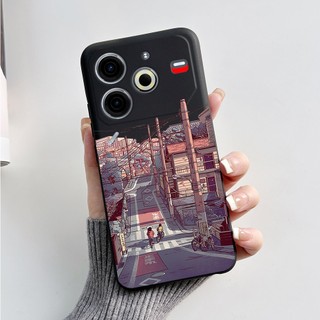 Ốp Điện Thoại Silicon Cho Tecno Pova 6 Neo Vỏ Đá Cẩm Thạch Thời Trang In Mềm TPU Thạch Mặt Sau Vỏ Bảo Vệ