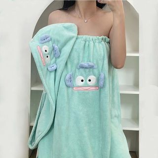 Set khăn tắm, Khăn ủ tắm, Váy tắm chất vải mềm mịn thấm hút mau khô họa tiết cá hề bắt trend cute Dolly House【Chiosala12】