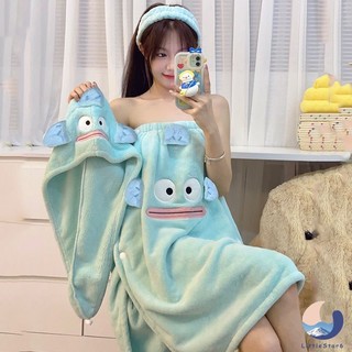 Set khăn tắm, Khăn ủ tắm, Váy tắm chất vải mềm mịn thấm hút mau khô họa tiết cá hề bắt trend cute Dolly House【Chiosala12】