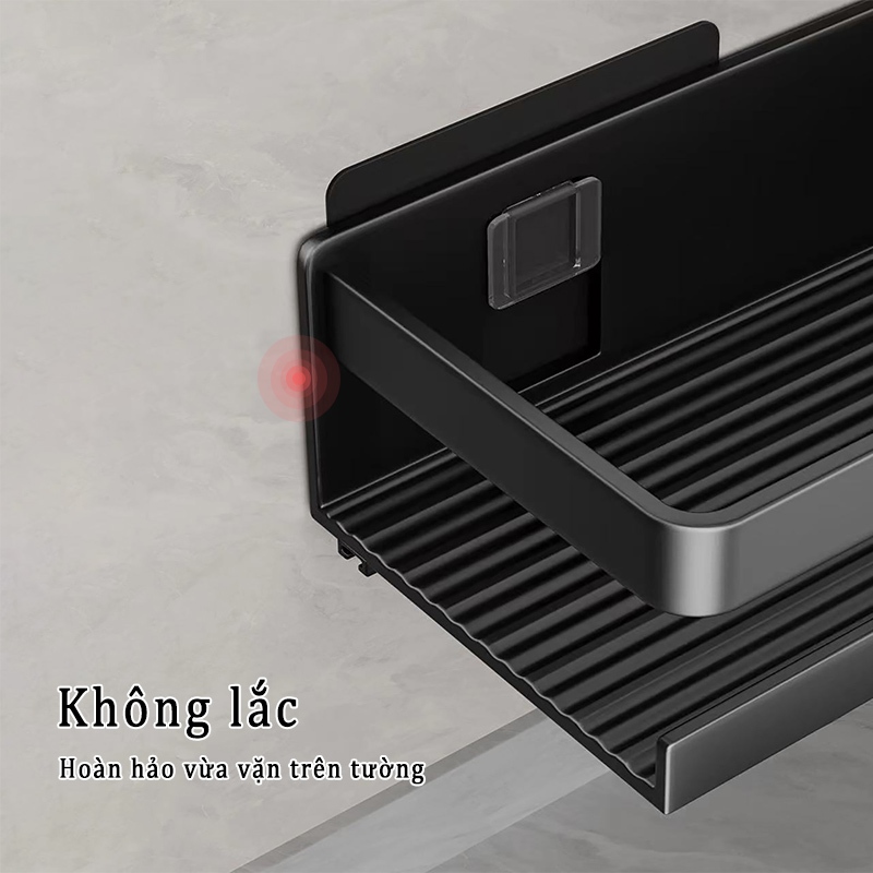 Ảnh Meidoo Giá đựng đồ phòng tắm kệ giá vệ sinh có thể tháo rời lắp đặt không khoan dễ sử dụng 2