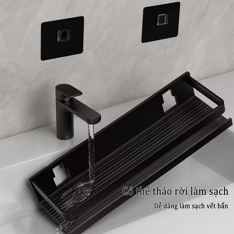 Ảnh Meidoo Giá đựng đồ phòng tắm kệ giá vệ sinh có thể tháo rời lắp đặt không khoan dễ sử dụng 3