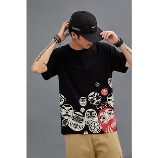 Nam Nữ Cùng Phong Cách Cotton Nguyên Chất Nhật Bản Tay Ngắn