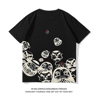 Nam Nữ Cùng Phong Cách Cotton Nguyên Chất Nhật Bản Tay Ngắn