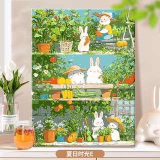 MOZI✨30 * 40cm / 40 * 50cm mèo mùa hè tranh tô màu theo số tranh số hóa bộ tô màu theo số tranh sơn dầu số hoá Mùa Hè Số Mèo Tranh Sơn Dầu Tự Làm Tranh Handmade Tô Màu Tranh Số Tranh Vẽ Tay Acrylic Tranh Tay Tranh Trang Trí Nhà Cửa Tranh
