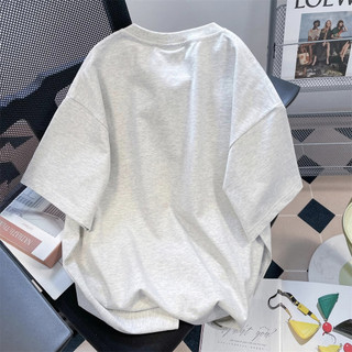 HIIXIIVI Thương Hiệu Mới 100% Cotton Unisex Áo Thun Nữ Tay Ngắn Nam Nữ Baggy Cổ Tròn Rời In Độc Đáo Cặp Đôi Tee