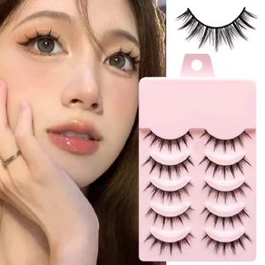 Set 5 Cặp Lông Mi Giả 3D Hóa Trang Thần Tiên Nhật Bản