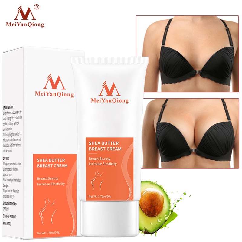 Ảnh MeiYanQiong bơ hạt mỡ nâng ngực tự nhiên làm săn chắc vòng giảm chảy xệ sau sinh chăm sóc giữ ẩm 50g 3