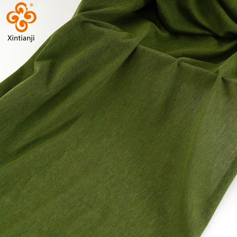 Mùa Hè 100% Cotton Vải Thời Trang Đức Áo Thun Mỏng 60S Chải Màu Tự Nhiên Cotton Đan Jersey Vải 50X150cm A0132