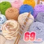 Cuộn Len Nhung Đũa 100gr đủ màu cuộn Để móc những chiếc khăn len lớn, thú nhồi bông hoặc túi xách