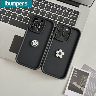 ibumpers Ốp điện thoại iPhone 3D họa tiết khuôn mặt cười hoạt hình dễ thương cho iPhone 11 12 13 14 15 Pro Max IP 7 8 Plus X XS Ốp lưng silicon mềm dày dặn chống sốc