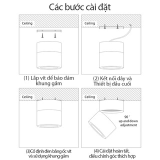 Đèn led hoàng hôn đèn chiếu trần nhà 10w Đèn Downlight âm trần có thể gập lại Đèn hoàng hôn 220v Đèn trang trí trong nhà để chụp ảnh phát trực tiếp Video, đèn led đẹp