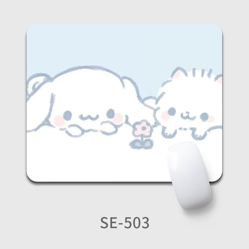 Gấu Dễ Thương Miếng Lót Chuột Quế Chó Thảm Kuromi Melody Vuông 220x180x3mm MousePad Nhỏ Cô Gái Trái Tim Hoạt Hình Sanrio Đệm Playmat pad 800x300x3mm