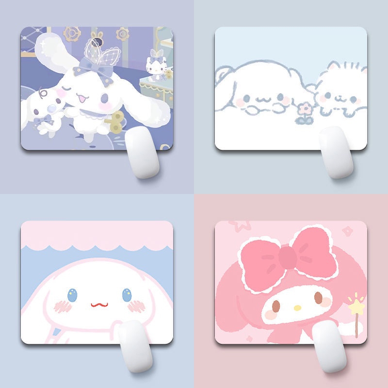 Gấu Dễ Thương Miếng Lót Chuột Quế Chó Thảm Kuromi Melody Vuông 220x180x3mm MousePad Nhỏ Cô Gái Trái Tim Hoạt Hình Sanrio Đệm Playmat pad 800x300x3mm