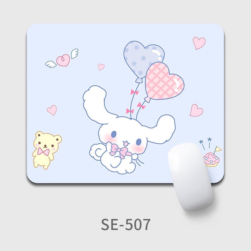 Gấu Dễ Thương Miếng Lót Chuột Quế Chó Thảm Kuromi Melody Vuông 220x180x3mm MousePad Nhỏ Cô Gái Trái Tim Hoạt Hình Sanrio Đệm Playmat pad 800x300x3mm