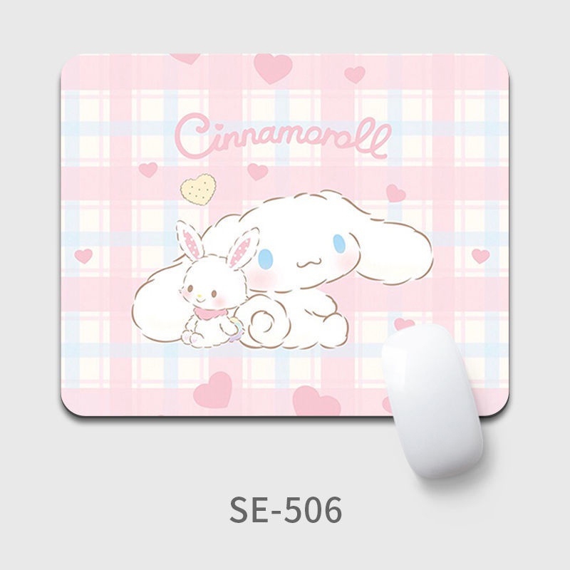 Gấu Dễ Thương Miếng Lót Chuột Quế Chó Thảm Kuromi Melody Vuông 220x180x3mm MousePad Nhỏ Cô Gái Trái Tim Hoạt Hình Sanrio Đệm Playmat pad 800x300x3mm
