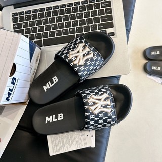 Hàn Quốc MLB mùa hè mới dép đa năng dép đi biển thông thường thời trang ngoài trời chống trượt nam nữ cặp đôi đế phẳng dép