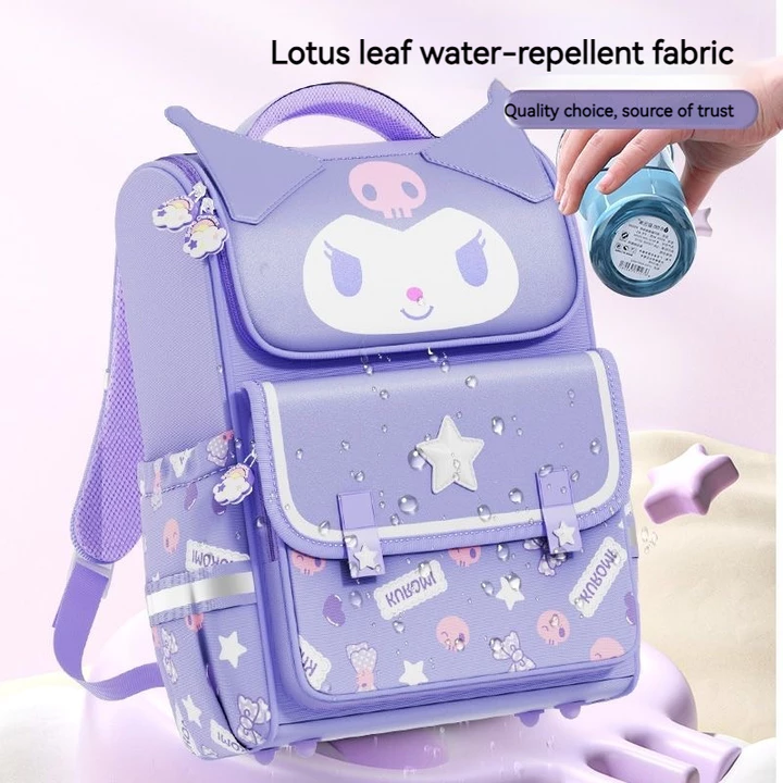 Ba lô chống gù trẻ em được ủy quyền chính hãng của Sanrio mới học sinh tiểu học lớp 1-6 cặp đi cho học sinh siêu nhẹ chống nước dung tích lớn ba lô bé – 3