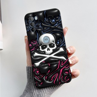 Dành Cho Motorola Moto G31 / G41 / G51 / G71 5G Ốp điện thoại Hoạt Hình Dễ Thương Phi Hành Gia Mềm TPU Lưng Silicon Chống Sốc Vỏ Mỏng