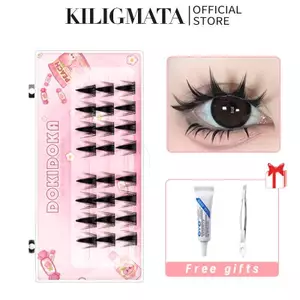 Kiligmatata Ba Hàng Lông Mi Giả Elf Thông Minh Và Đa Năng Tự Nhiên Sử Dụng Hàng Ngày 11mm-13mm Tự Nhiên Chuyên Nghiệp C & D Có Thể Tái Sử Dụng