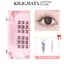 Lông mi giả KILIGMATATA trong 3 hàng, nghiên cứu và phát triển tự nhiên và chuyên nghiệp 11mm-13mm, chất lượng cao và có thể tái sử dụng