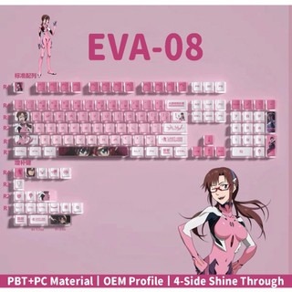 Csgo-eva Pudding Keycaps PBT Dye-sub OEM Profile Keycap Custom Keycaps Tương thích với Cherry Gateron MX Switch