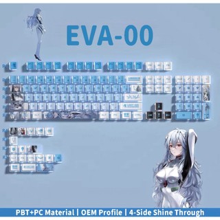 Csgo-eva Pudding Keycaps PBT Dye-sub OEM Profile Keycap Custom Keycaps Tương thích với Cherry Gateron MX Switch