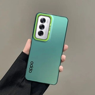 Ốp Điện Thoại Cho OPPO Reno 13 14 12 11 10 Pro Ốp Lưng OPPO Reno 14F 13F 12F 11F 8T 4G 5G 8Z 7Z 6 4 5 7 8 Lite Cover Kim Loại Sang Trọng Aurora Skin Matte Cover
