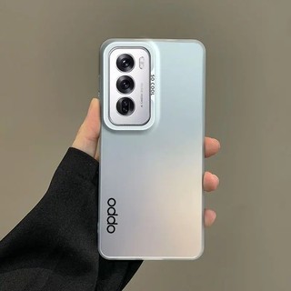 Ốp Điện Thoại Cho OPPO Reno 13 14 12 11 10 Pro Ốp Lưng OPPO Reno 14F 13F 12F 11F 8T 4G 5G 8Z 7Z 6 4 5 7 8 Lite Cover Kim Loại Sang Trọng Aurora Skin Matte Cover