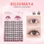 KILIGMATA Lông Mi Giả 10 Hàng Dày 3d Tự Nhiên 10mm-13mm /mi giả tách sợi/mi giả tự nhiên