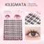 KILIGMATA Lông Mi Giả 10 Hàng Dày 3d Tự Nhiên 10mm-13mm /mi giả tách sợi/mi giả tự nhiên