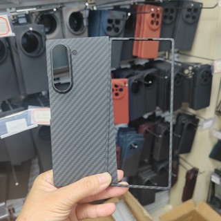 Ốp Lưng Sợi Carbon Thật 1500D Cho Samsung Galaxy Z Fold 6 Siêu Mỏng Chống Rơi Sợi Aramid Vỏ Điện Thoại Cho Galaxy Z Fold 6 Ốp Lưng