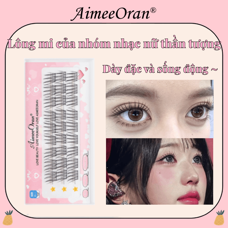 Aimeeoran Ba Hàng Lông Mi Giả Elf Thông Minh Và Đa Năng Tự Nhiên Sử ...