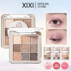 Bảng Phấn Mắt XiXi 9 Màu Sáng Bóng Kim Sa Lấp Lánh Tự Nhiên Phấn Mắt Mờ Lâu Dài Chống Thấm Nước Trang Điểm Làm Đẹp Mỹ Phẩm NO, D642