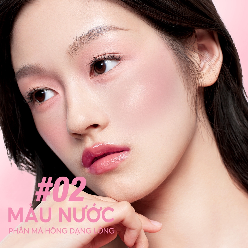 Ảnh O.two.o Lỏng Blush 6 Màu Mềm Mờ Hoàn Thiện Dài Tự Nhiên Nữ Tính Cheek Dễ Dàng Pha Trộn Họa Tiết Kem Mượt 12.5g 2