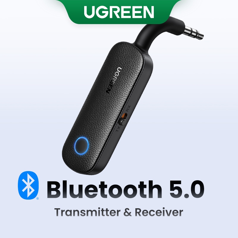 Bộ thu phát Bluetooth 2 trong 1 UGREEN Bộ chuyển đổi Bluetooth 5.0 Bộ chuyển đổi 3,5 mm không dây Độ trễ thấp