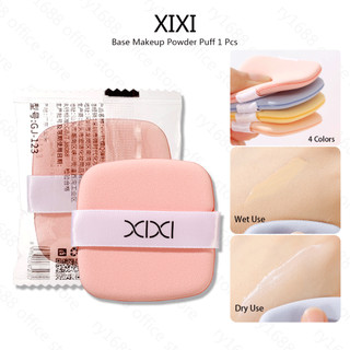 Phấn Nền Trang Điểm Puff 1 Chiếc XIXI Khô Ướt Sử Dụng Kép Mềm Không Ăn Bột Hình Chữ Nhật Bọt Biển Mỹ Phẩm Dụng Cụ GJ-123