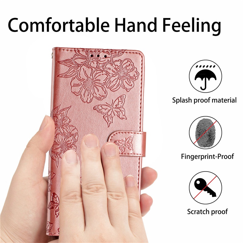 Ốp Ví Cho Samsung Galaxy S10 S20 S21 S22 + Plus Ultra FE S10E A21S Da PU Lật Nổi Bỏ Túi Khe Cắm Thẻ Giá Đỡ Vỏ Chống Sốc