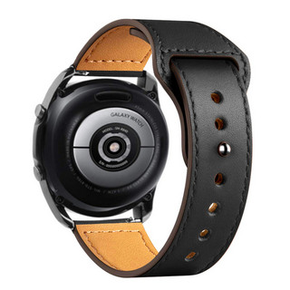 Dây đeo đồng hồ 20mm Dây da thật cho Samsung Galaxy Watch 7 6 5 4 40mm 44mm 6 Classic / Active 2