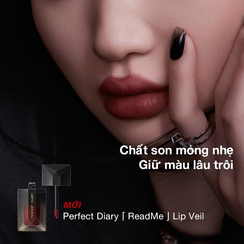 Ảnh Son môi PERFECT DIARY 4ml bám màu chống nước tốt 3