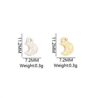 Bộ 50 Nhỏ Gọn Dễ Thương Đầy Màu Sắc Mặt Trăng Men Quyến Rũ Cho DIY Vòng Cổ Bông Tai Vòng Tay Và Dây Xích Điện Thoại Thời Trang Đơn Giản Trang Sức Trượng Phụ Kiện Mini Luna Hình Nhỏ Giọt Dầu Hợp Kim Mặt Dây Chuyền