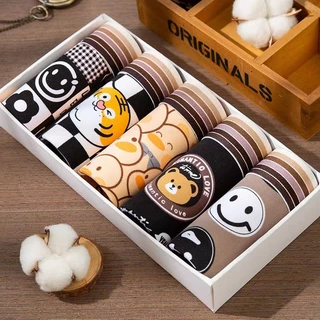 KINGDAFA Bộ 3/5 Quần Lót Boxer Thoáng Khí In Họa Tiết Hổ Hoạt Hình Chất Lượng Cao Cho Nam  , quần lót nam , quần sịp boxer , quần lót nam cao cấp , boxer nam