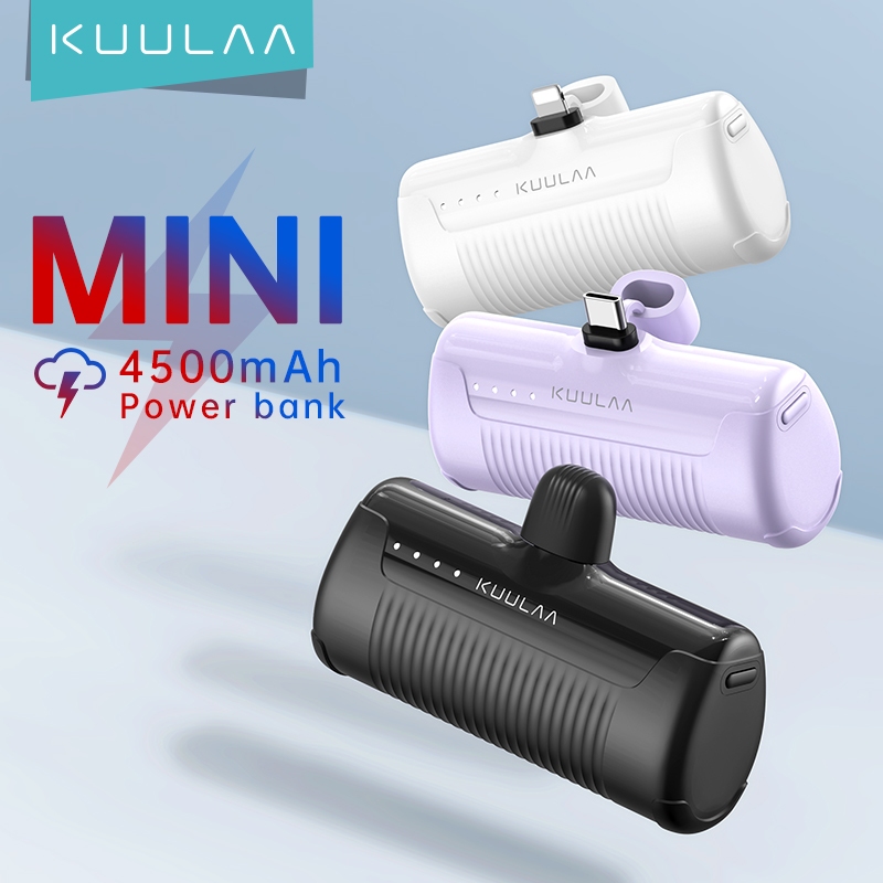 KUULAA Mini PD12W Powerbank 4500mah Pin ngoài di động Sạc nhanh cho ...