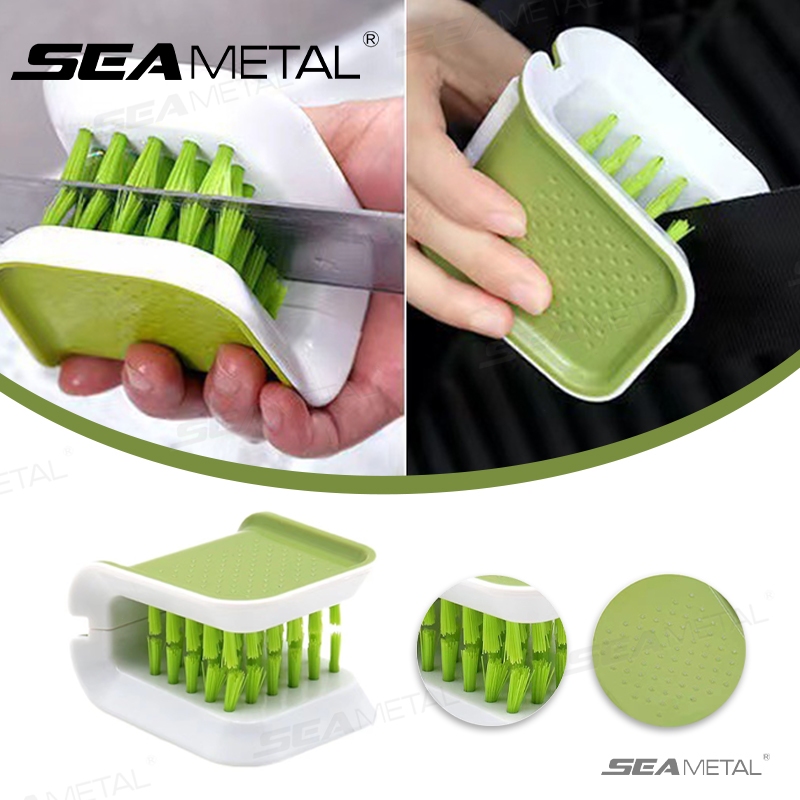 chổi vệ sinh ô tô SEAMETAL bàn chải làm sạch nội thất ô tô Bàn chải làm sạch dây an toàn ô tô