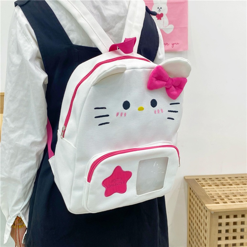Ba lô trẻ em Babi Mami với ba lô hoạt hình Kitty sức chứa lớn | Shopee ...