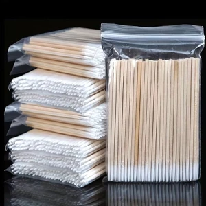 Set 100 Tăm Bông Cotton Chuyên Dụng Cho Vệ Sinh Tai Chất Lượng Cao